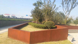 灌南耐候钢挡土墙
